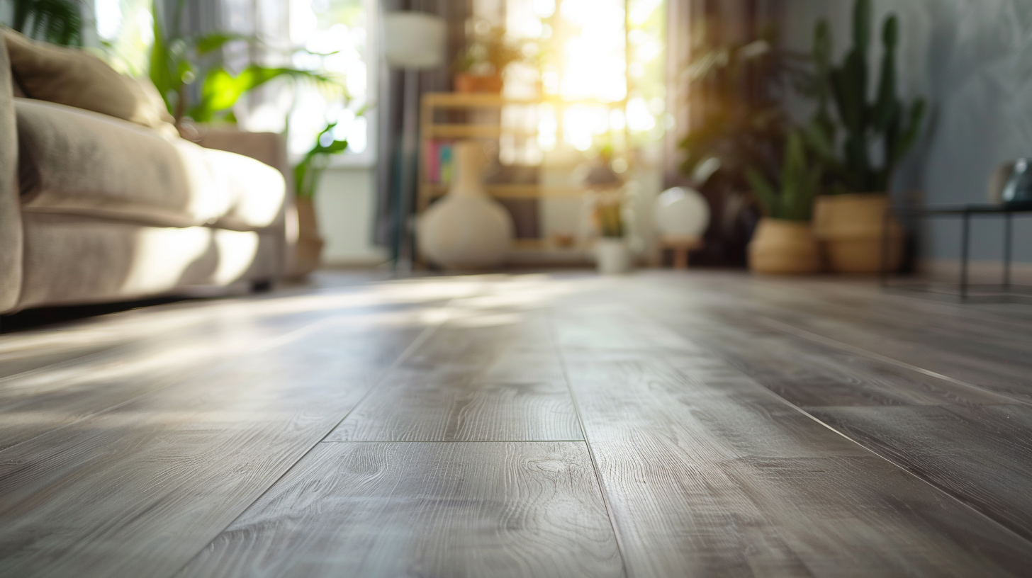 Vinyl flooring is being replaced with something quality, professional, and attractive.