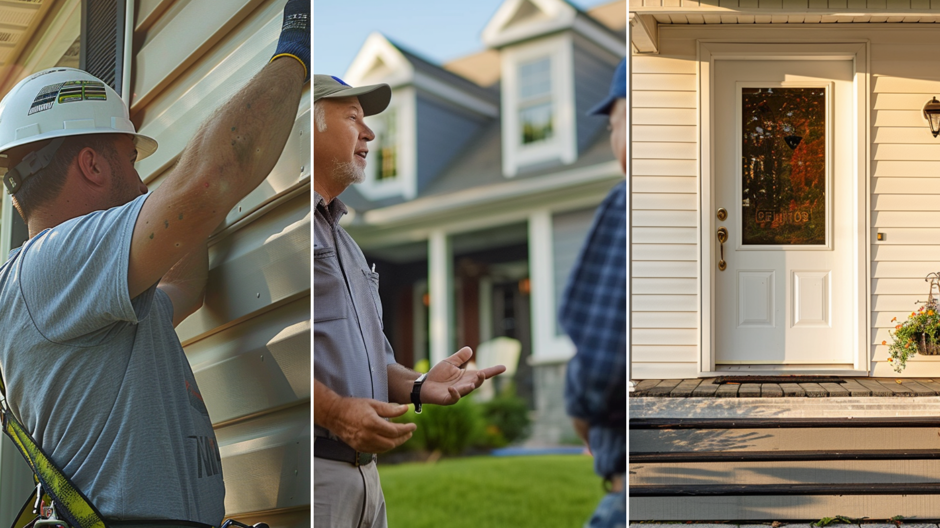 roofing contractor installing vinyl siding san antonio tx