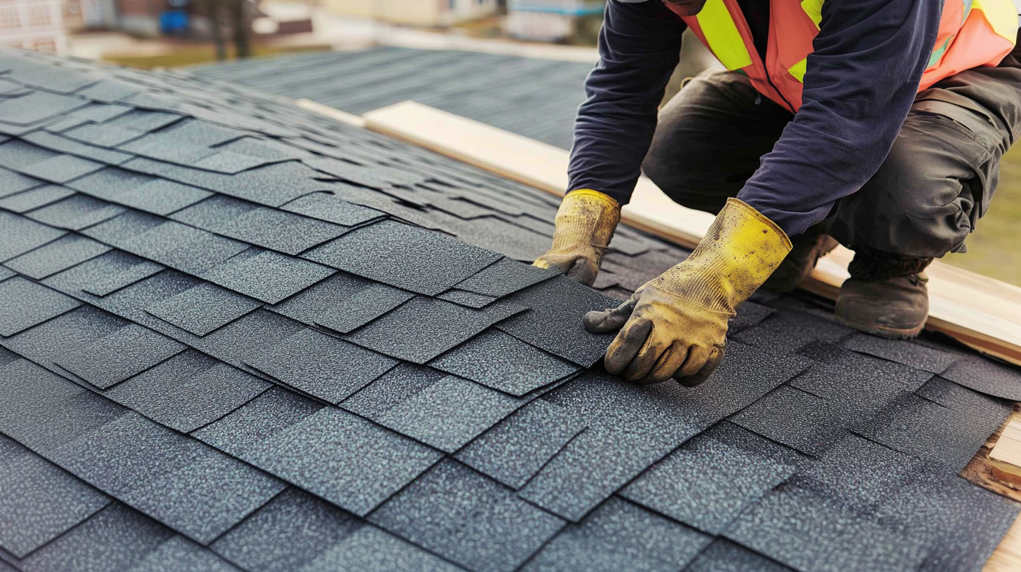 An asphalt shingle that is not placed properly on a roofing system.